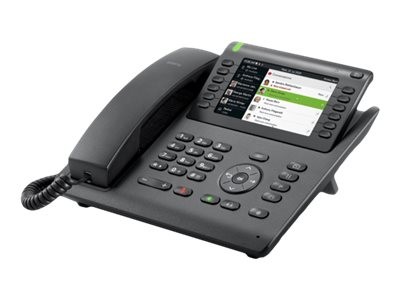 Unify OpenScape Desk Phone CP700 - VoIP-Telefon - mit Bluetooth-Schnittstelle - dreiweg Anruffunktion - SIP - Schwarz
