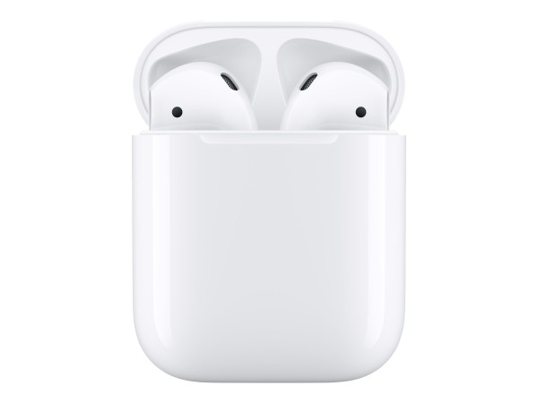 Apple AirPods with Charging Case - 2. Generation - True Wireless-Kopfhörer mit Mikrofon - Ohrstöpsel - Bluetooth - für iPhone/iPad/iPod/TV/iWatch/MacBook/Mac/iMac