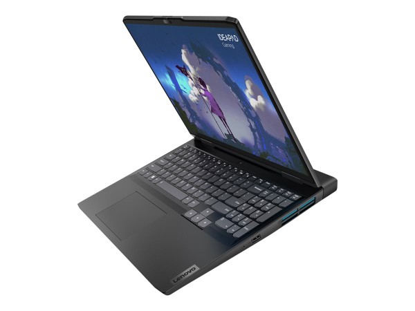 Lenovo IdeaPad Gaming 3 16IAH7 82SA - 180°-Scharnierdesign - Intel Core i7 12650H / 2.3 GHz - Win 11 Home - GF RTX 3060 - 16 GB RAM - 1 TB SSD NVMe - 40.6 cm (16") IPS 2560 x 1600 (WQXGA) @ 165 Hz - Wi-Fi 6 - Onyx Gray - kbd: Deutsch - mit 3 Monate Lenovo Premium Care