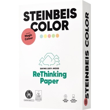 Steinbeis Kopierpapier Color 522008210661 grün 500 Bl./Pack.