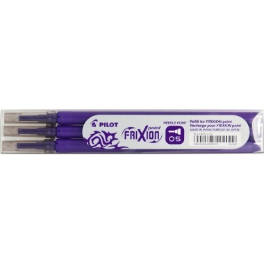 PILOT Tintenrollermine Frixion Point 2265008F 0,3mm vi 3 St./Pack.