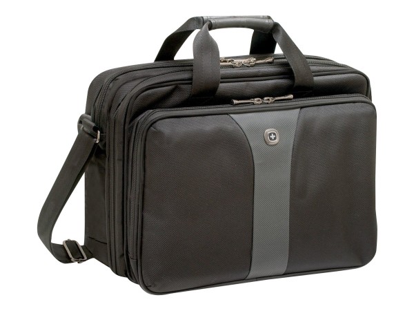 Wenger Legacy Double-Gusset - Notebook-Tasche - 41 cm (16") - Grau