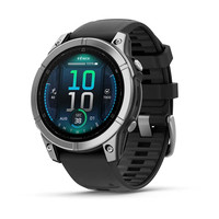 Garmin Sportuhr Fenix E 47 mm Silber