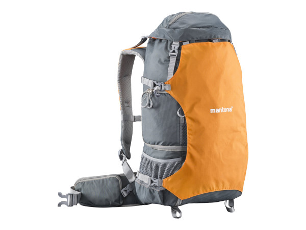mantona ElementsPro 40 - Rucksack für Kamera mit Objekiven und Tablet