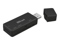 Trust NANGA - Kartenleser (MS, SD, microSD, MS Micro) - USB 3.1 Gen 1