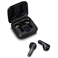 Lenco EPB-430 - True Wireless-Kopfhörer mit Mikrofon - im Ohr - Bluetooth - Schwarz