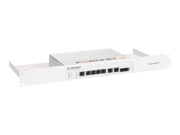 Rackmount.IT RM-FR-T16 - Netzwerk-Einrichtung - Rack montierbar - weiß, RAL 9003 - 1U - 48.3 cm (19") - für Fortinet FortiGate Rugged 60F, 60F-3G4G