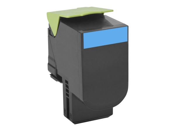 Lexmark 702XC - Besonders hohe Ergiebigkeit - Cyan - Original - Tonerpatrone LCCP, LRP - für Lexmark CS510de, CS510dte