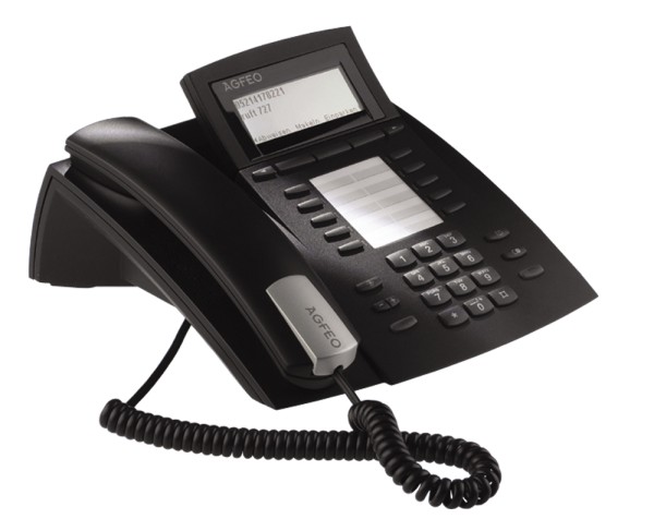 AGFEO ST 42 IP - VoIP-Telefon - Schwarz