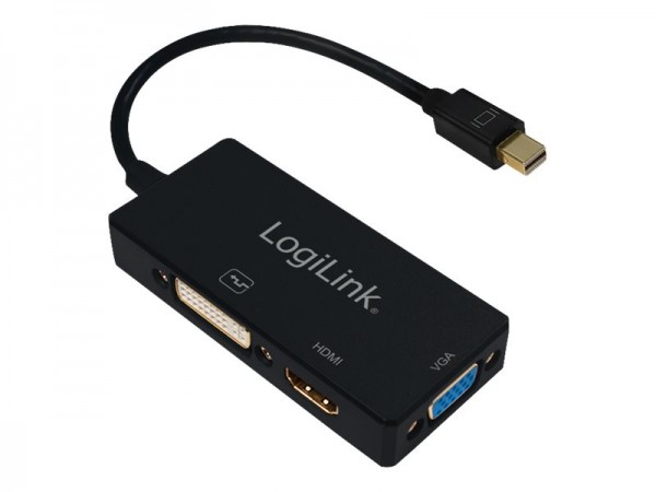 LogiLink - Videokonverter - Mini DisplayPort - DVI, HDMI, VGA
