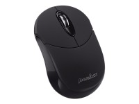 Perixx PERIMICE-802 - Maus - optisch - 3 Tasten - kabellos - Bluetooth 3.0 - Schwarz (matt & glänzend)
