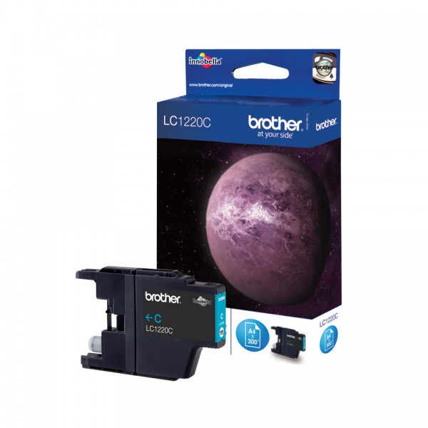 Brother LC1220C - Cyan - Original - Tintenpatrone - für Brother DCP-J525, DCP-J725, DCP-J925, MFC-J430, MFC-J625, MFC-J825; MyMio MFC-J825
