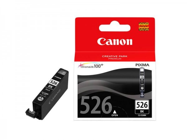 Canon CLI-526BK - Schwarz - Original - Blister mit Diebstahlsicherung - Tintenbehälter - für PIXMA iP4950, iX6550, MG5350, MG6150, MG6250, MG8150, MG8250, MX715, MX885, MX892, MX895