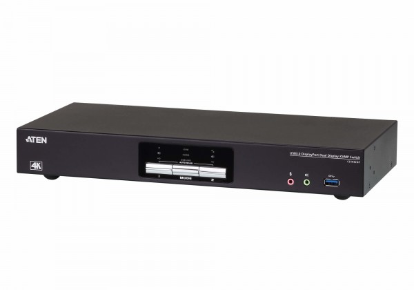 ATEN CS1942DP - KVM-/Audio-/USB-Switch - 2 x KVM/Audio - 2 lokale Benutzer - Desktop