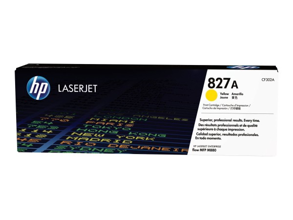 HP Toner CF302A 827A gelb 32.000 Seiten 1 Stück