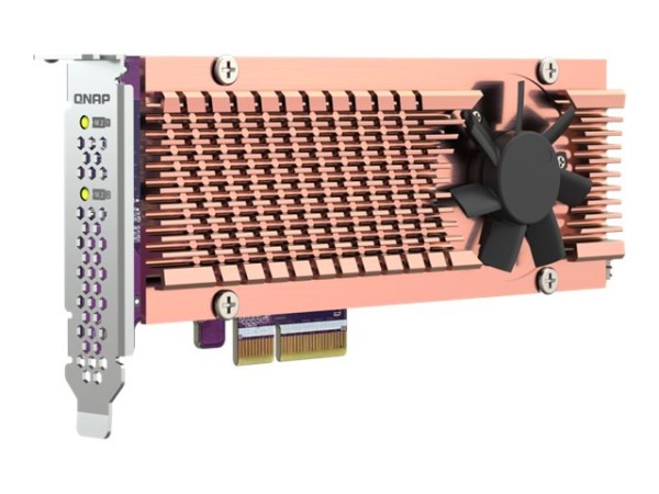 QNAP QM2-2P-344 - Speicher-Controller - M.2 - PCIe - Low-Profile - PCIe 3.0 x4 - für QNAP QGD-1600