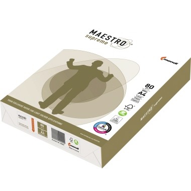 Maestro Kopierpapier 9407A80S DIN A4 80g hf ws 500 Bl./Pack.
