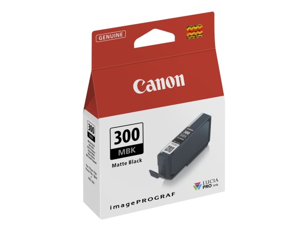 Canon PFI-300 MBK - Mattschwarz - Original - Tintenbehälter - für imagePROGRAF PRO-300
