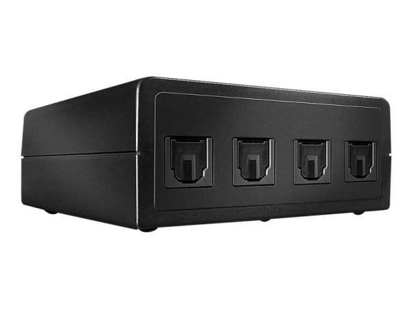 Lindy 4 Port Automatic Optical Audio Switch - Audio-Switch