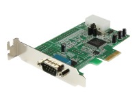 StarTech 1 Port Serielle PCI Express RS232 Adapter Karte - Serielle PCIe RS232 Kontroller Karte - PCIe zu Seriell DB9 - 16550 UART - Niedrigprofil-Erweiterungskarte - Windows & Linux (PEX1S553LP) - Serieller Adapter - PCIe Low-Profile - RS-232