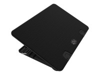 CoolerMaster Notepal ERGOSTAND IV - Notebook-Lüfter - mit 4-Port-USB-Hub - 140 mm - Schwarz