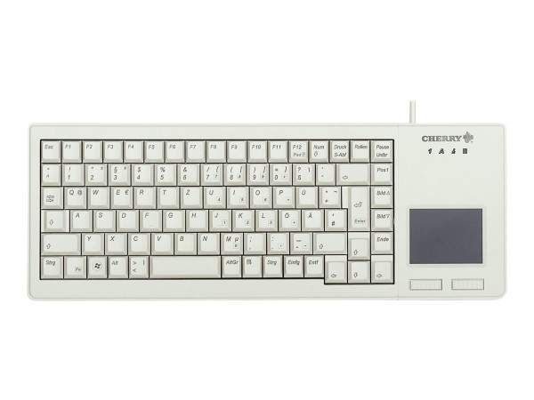 CHERRY XS G84-5500 - Tastatur - USB - Deutsch - Hellgrau