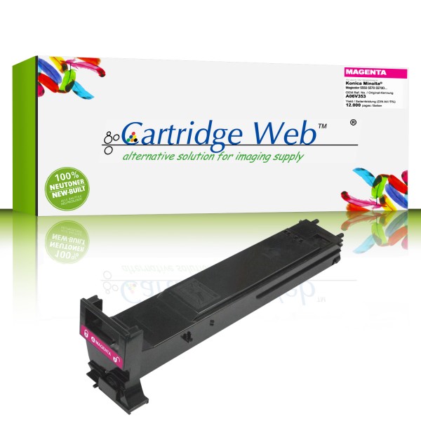CartridgeWeb Toner kompatibel zu Konica Minolta A06V353 magenta 12.000 Seiten 1 Stück