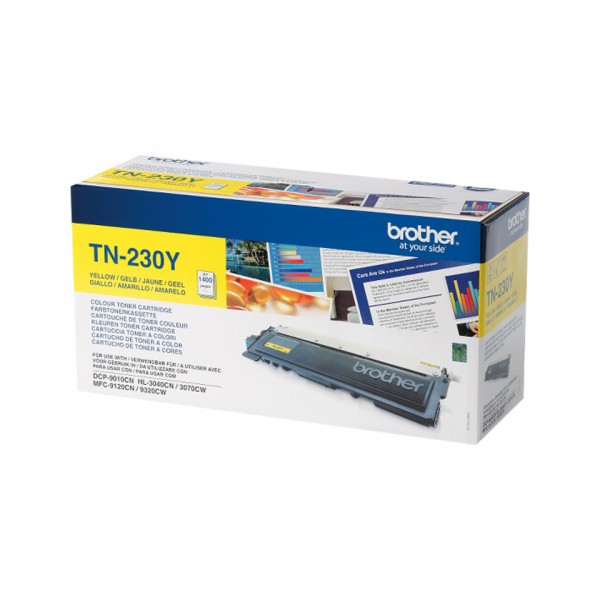 Brother TN230Y - Gelb - Original - Tonerpatrone - für Brother DCP-9010CN, HL-3040CN, HL-3040CW, HL-3070CW, MFC-9120CN, MFC-9320CN, MFC-9320CW