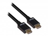 Club 3D - Ultra High Speed - HDMI-Kabel - HDMI männlich zu HDMI männlich - 3 m - Schwarz - Support von 4K 120 Hz, Support von 8K 60 Hz