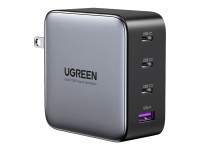 Ugreen Netzteil - 100 Watt - 5 A - PD 3.0, QC 4+ - 4 Ausgabeanschlussstellen (USB, 3 x USB-C)