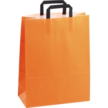 Papiertragetasche Topcraft gr orange 50 St./Pack.