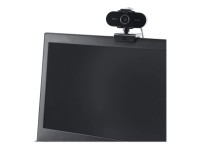 DICOTA Webcam PRO Plus Full HD - Webcam - Farbe - 1920 x 1080 - 1080p - Audio - USB 2.0