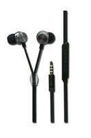ACV In-Ear Stereo-Headset"Luxury" - anthrazit Zipper-Style