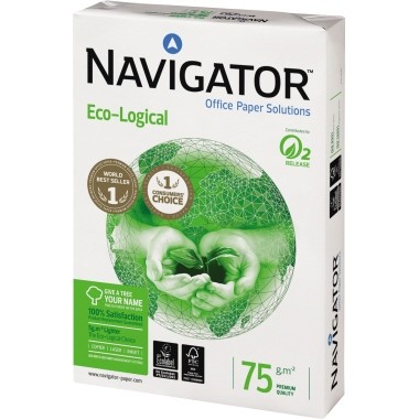 Navigator Kopierpapier Eco-Logical 82467A75S DIN A4 75g 500 Bl./Pack.