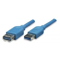 Techly - USB-Verlängerungskabel - USB Typ A (W) bis USB Typ A (M) - USB 3.1 Gen1 - 3 m