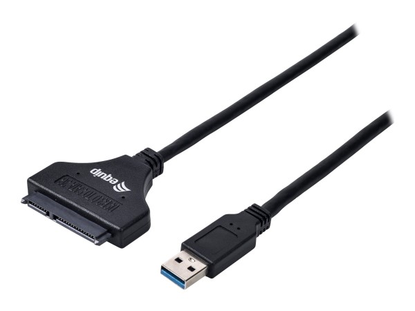 Equip - Speicher-Controller - 2.5" (6.4 cm) - SATA - 5 Gbit/s - USB 3.0 - Schwarz