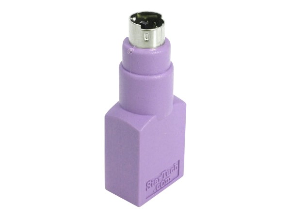StarTech USB auf PS/2 Tastatur Adapter - Keyboard Adapter PS/2 (6 pin Mini-DIN) Stecker zu USB A (4 pin) Buchse - Ersatzadapter - Tastaturadapter - USB (W) zu PS/2 (M)