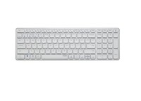 Rapoo Kabellose Multimodus Tastatur E9700M DE-Layout Weiß