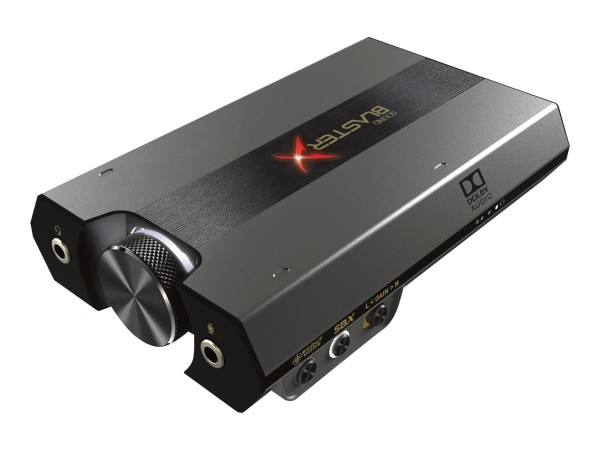 Creative Sound BlasterX G6 - Soundkarte - 32-Bit - 384 kHz - 7.1 - USB 2.0 - SB-Axx1