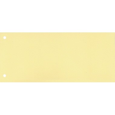 Trennstreifen Kurz 22,5x10,5cm 160g gelb 100 St./Pack.