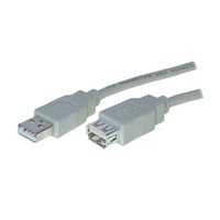 ShiverPeaks USB 2.0 1.8m - USB A - USB A - Männlich/weiblich - Gerade - Gerade - Nickel (CO 7