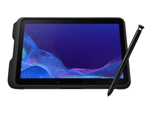 Samsung Galaxy Tab Active 4 Pro - Tablet - robust - Android - 128 GB - 25.54 cm (10.1") TFT (1920 x 1200) - microSD-Steckplatz - 3G, 4G, 5G - Schwarz
