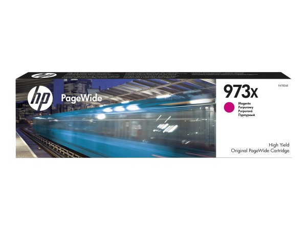 HP 973X - Hohe Ergiebigkeit - Magenta - Original - PageWide - Tintenpatrone - für PageWide Managed MFP P57750, P55250; PageWide Pro 452, 477