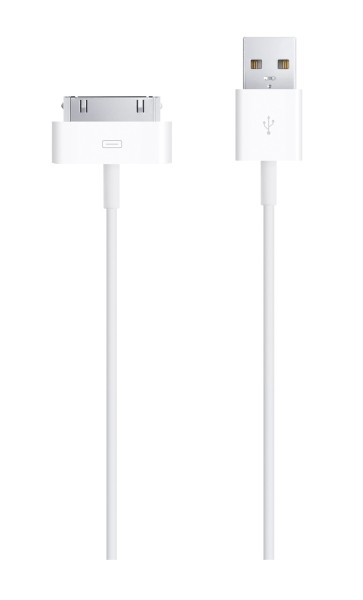 Apple Dock Connector to USB Cable - Lade-/Datenkabel - Apple Dock (M) bis USB (M) - für Apple iPad/iPhone/iPod (Apple Dock)