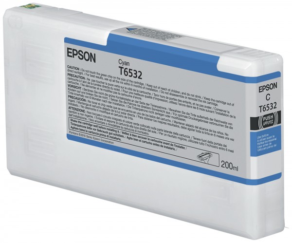 Epson - 200 ml - Cyan - Original - Tintenpatrone - für Stylus Pro 4900, Pro 4900 Designer Edition, Pro 4900 Spectro_M1