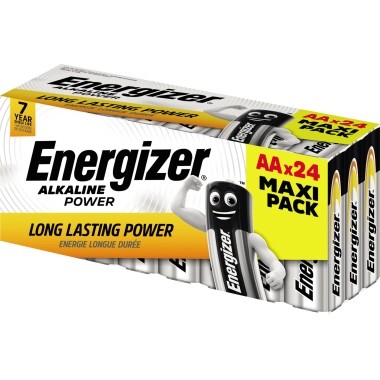 Energizer Batterie Alkaline Power E303271600 AA 24 St./Pack.