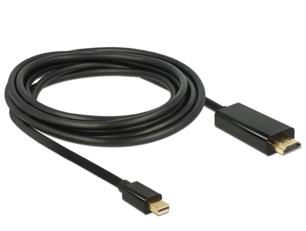 DeLOCK - HDMI-Kabel - Mini DisplayPort (M) bis HDMI (M) - 1 m - Schwarz