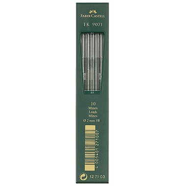 Faber-Castell Fallmine TK 9071 127111 2mm H 10 St./Pack.