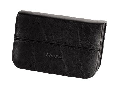 Hama Universal Card Case - Speichertasche - Kapazität: 4 MultiMedia-Karten, 4 SmartMedia-Karten, 4 Memory Stick-Karten, 4 SD-Speicherkarten, 4 CompactFlash-Karten, 4 xD-Picture Card - Schwarz