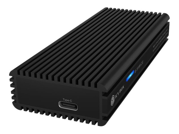 RaidSonic ICY BOX IB-1916M-C32 - Speichergehäuse - M.2 - M.2 NVMe Card / PCIe 3.0 (NVMe) - 20 Gbit/s - USB-C - Schwarz